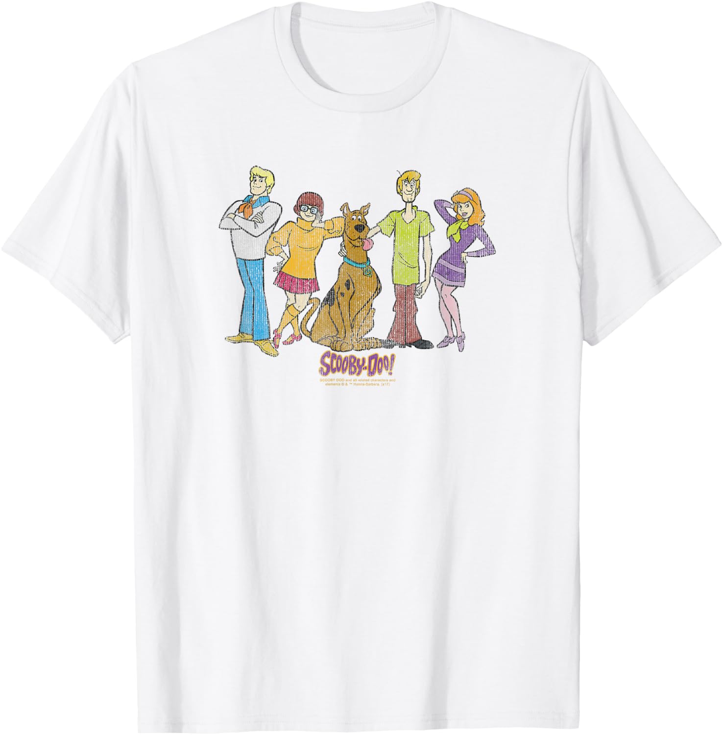 Scooby-Doo Scooby Gang T-Shirt - T-Shirt | White
