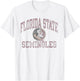Florida State Seminoles Vintage Worn Officially Licensed T-Shirt - T-Shirt | White