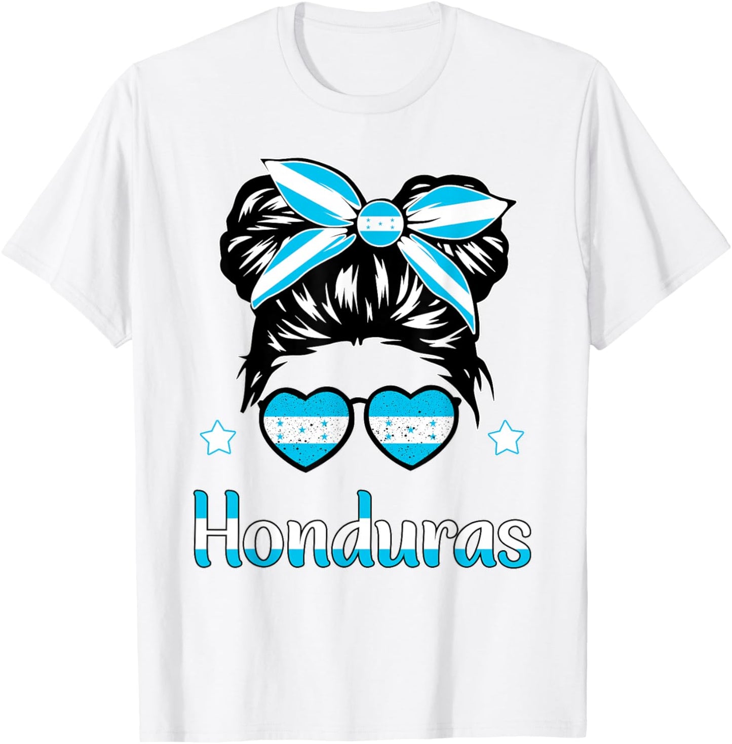 Toddler Girls Honduras-Shirt Flag Honduran Hispanic Heritage T-Shirt - T-Shirt | White
