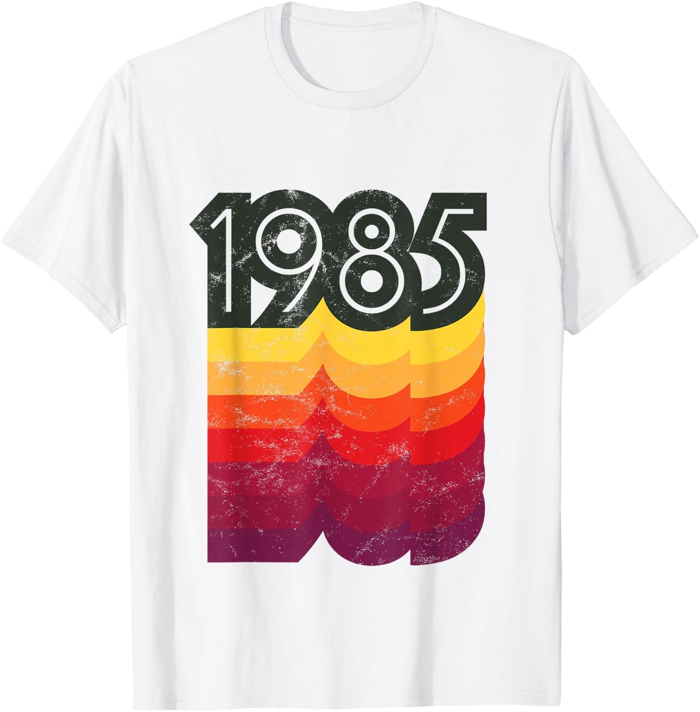 Birthday 80s Style Retro 1985 T-Shirt - T-Shirt | White