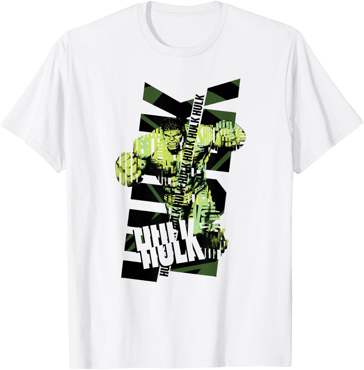 Marvel The Incredible Hulk Lettering T-Shirt - T-Shirt | White