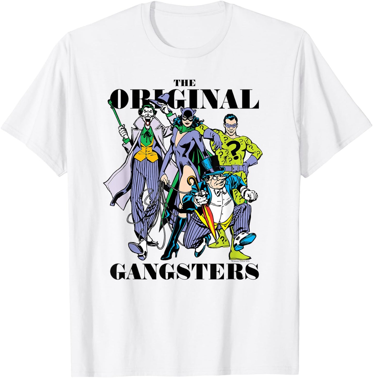 Batman Original Gangsters T-Shirt - T-Shirt | White