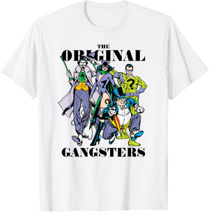 Batman Original Gangsters T-Shirt - T-Shirt | White