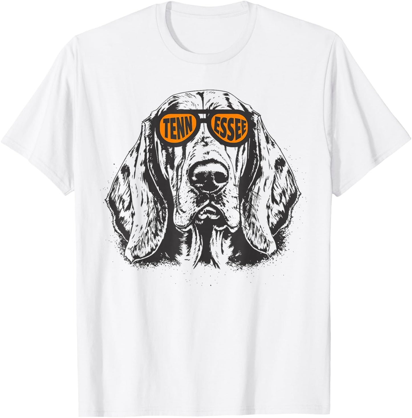 Tennessee Dog Sport Lovers | Tennessee Coonhound Fan T-Shirt - T-Shirt | White