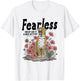 Fearless for My God is Always with Me, Isaiah 41:10 T-Shirt - T-Shirt | White