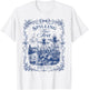 Spilling The Tea Since 1773 Vintage Us History Teacher T-Shirt - T-Shirt | White