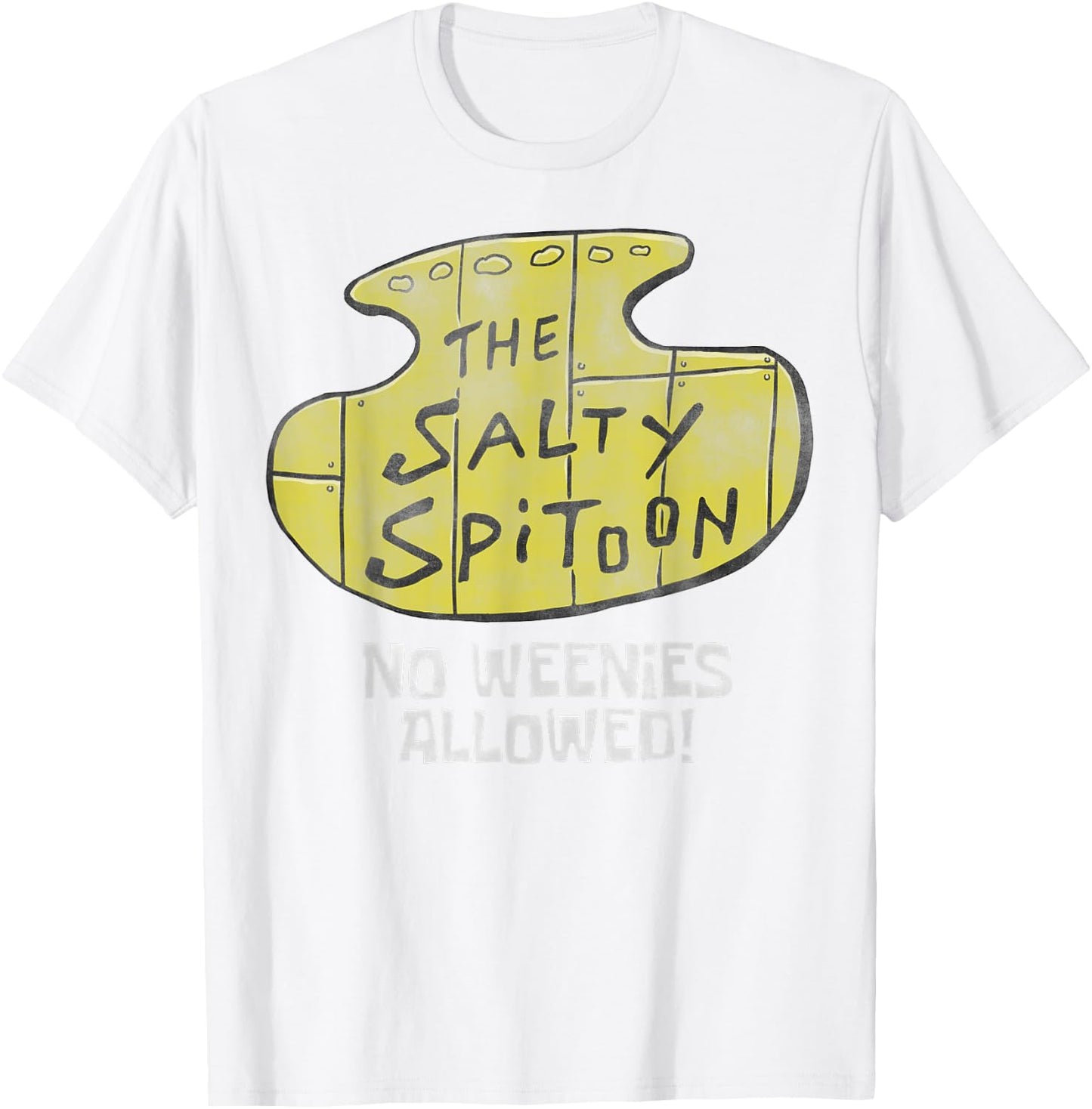 Nickelodeon Spongebob Salty Spitoon T-Shirt - T-Shirt | White