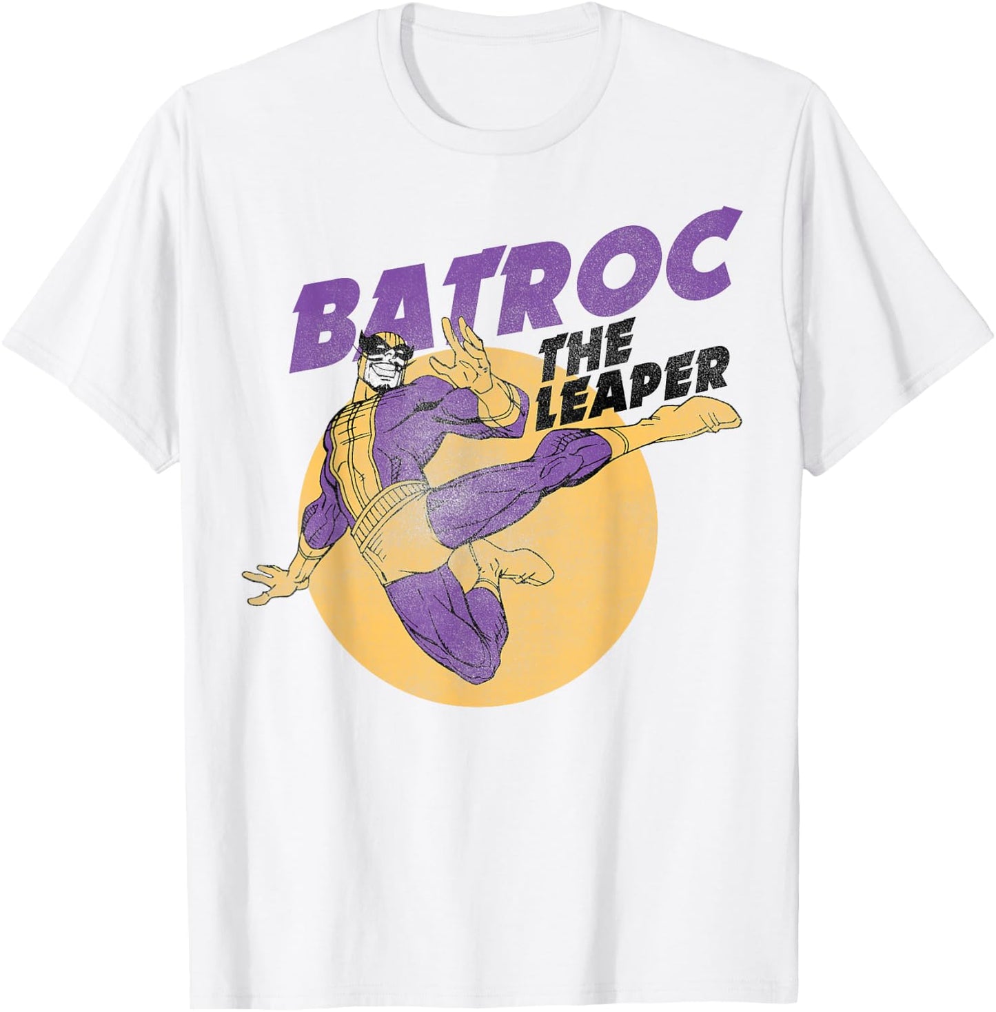 Marvel Comics Classic Batroc The Leaper Vintage Villain T-Shirt - T-Shirt | White