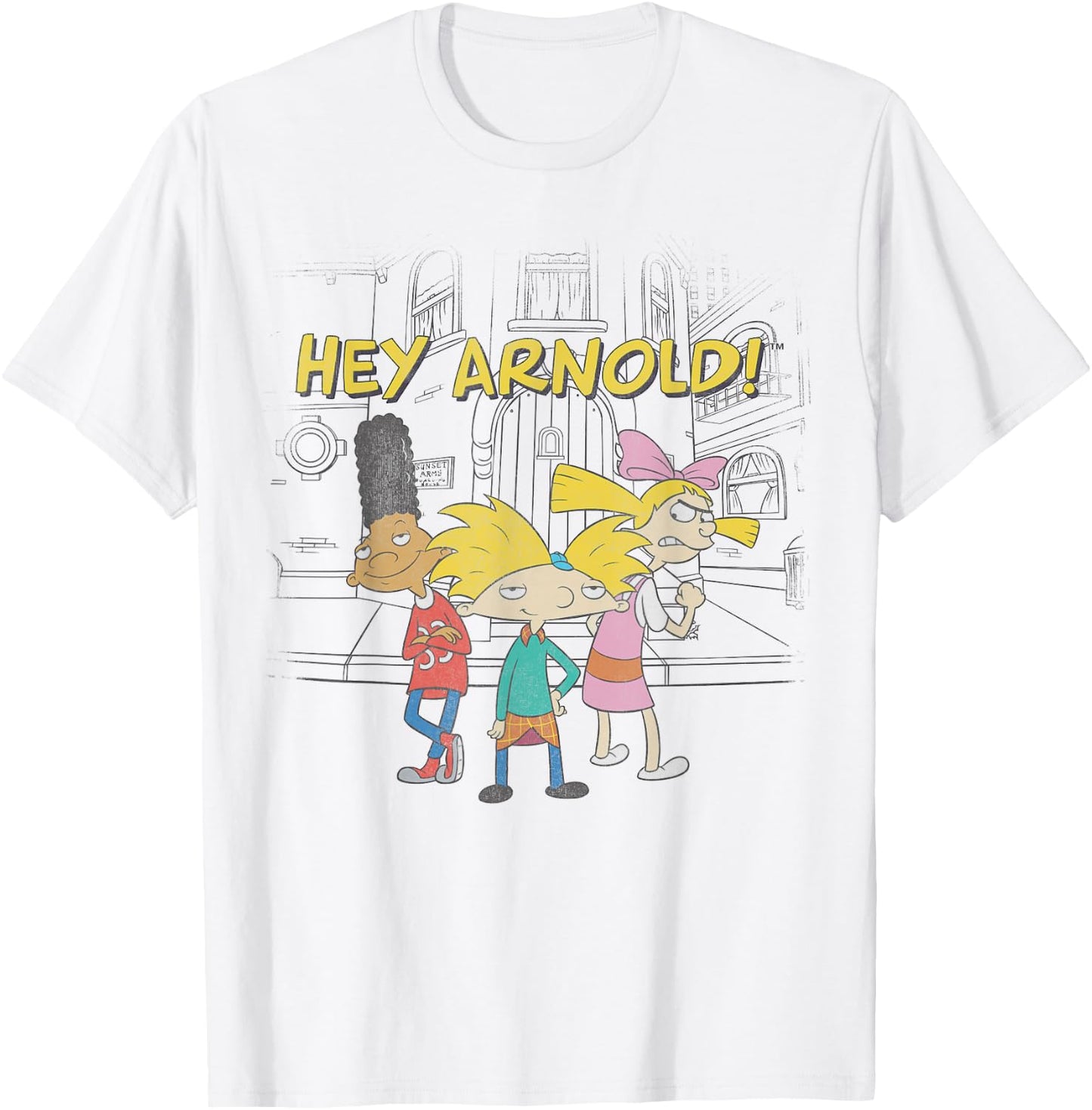 Nickelodeon Hey Arnold Mad Helga T-Shirt - T-Shirt | White