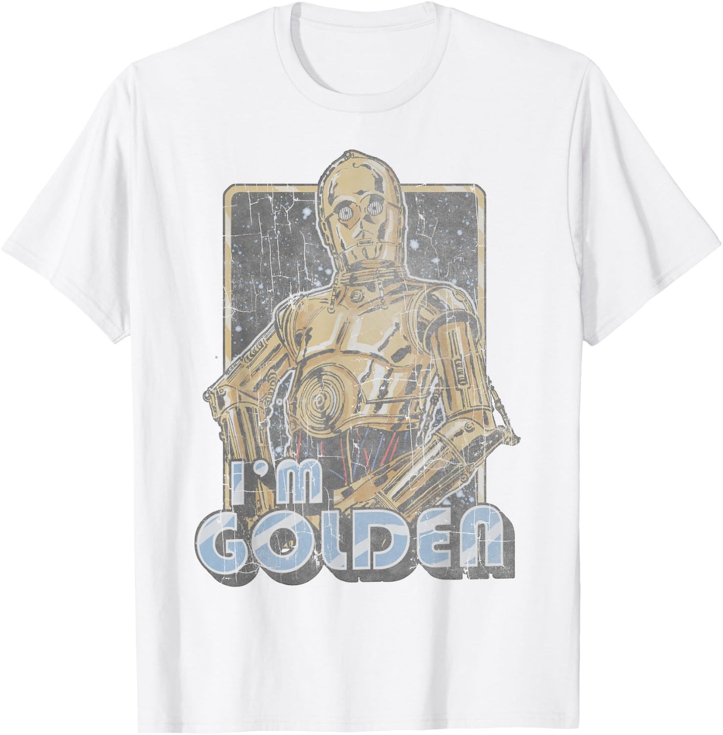Star Wars C-3PO I'm Golden Pose Graphic T-Shirt - T-Shirt | White