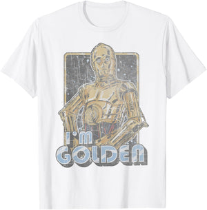 Star Wars C-3PO I'm Golden Pose Graphic T-Shirt - T-Shirt | White
