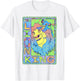 Disney Lion King Retro Colorful Simba Mufasa Graphic T-Shirt - T-Shirt | White