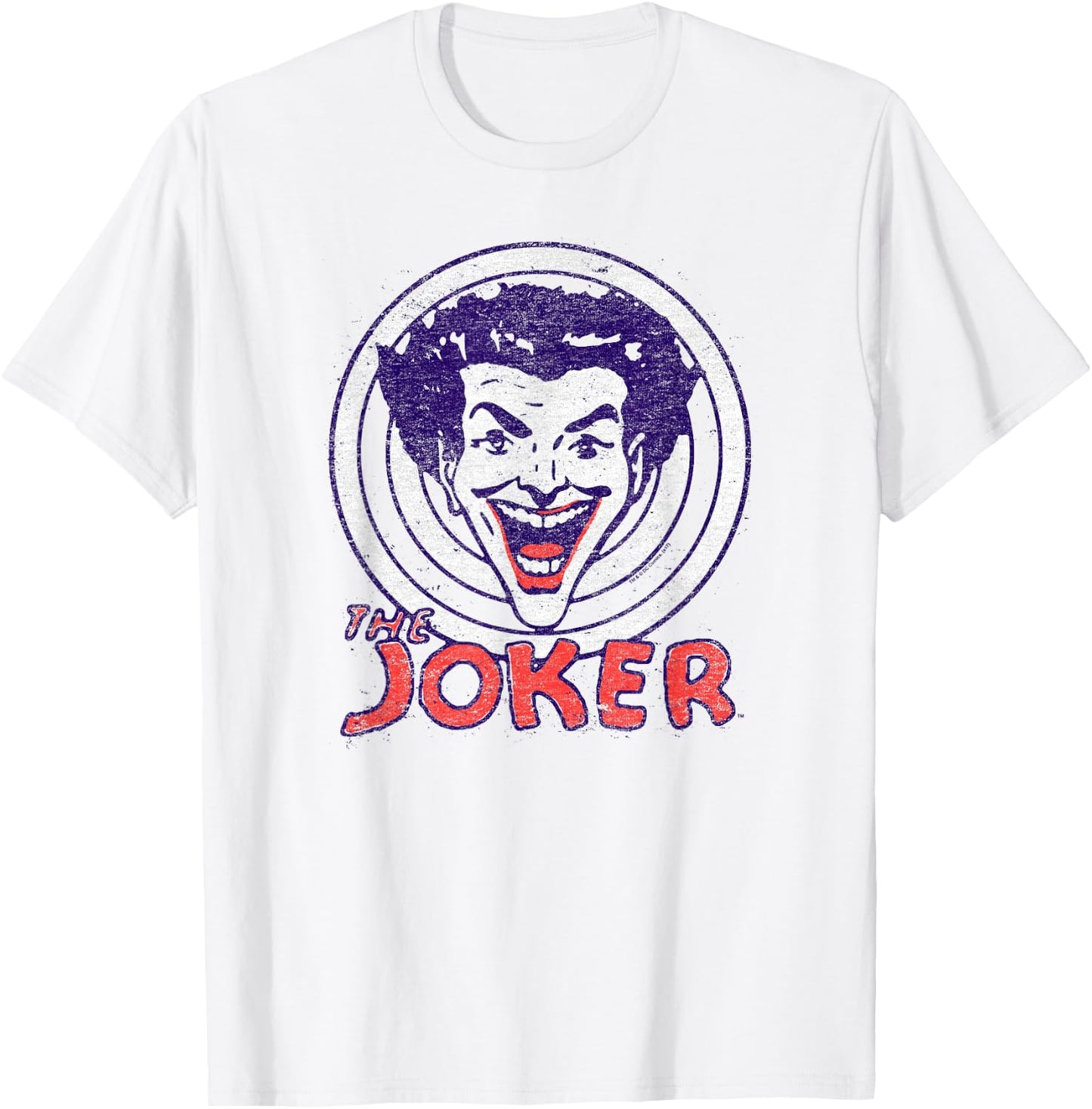 Batman Joker Target T-Shirt - T-Shirt | White