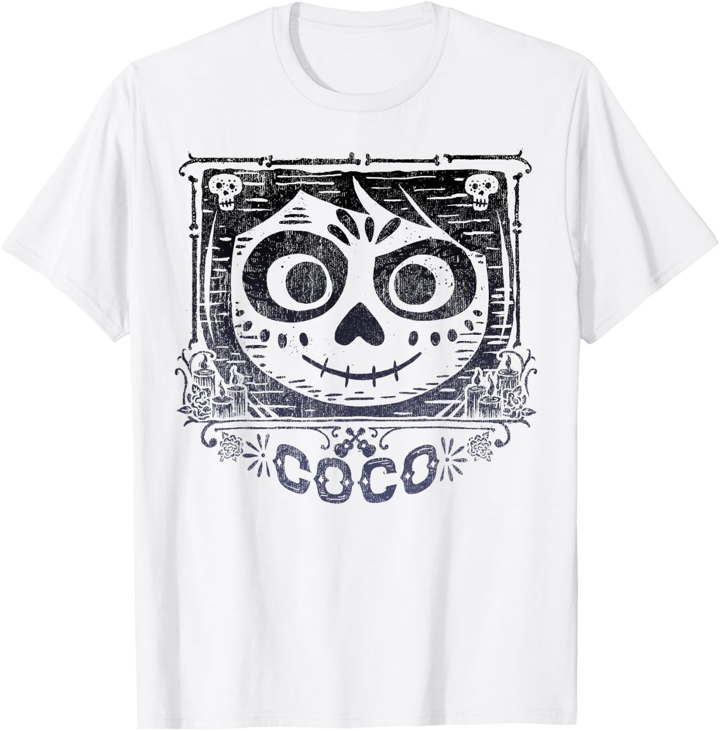 Disney Pixar Coco Miguel Portrait T-Shirt - T-Shirt | White