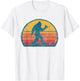 Funny Shaka Aloha Bigfoot Surfer Shirt - Believe Dude! T-Shirt - T-Shirt | White