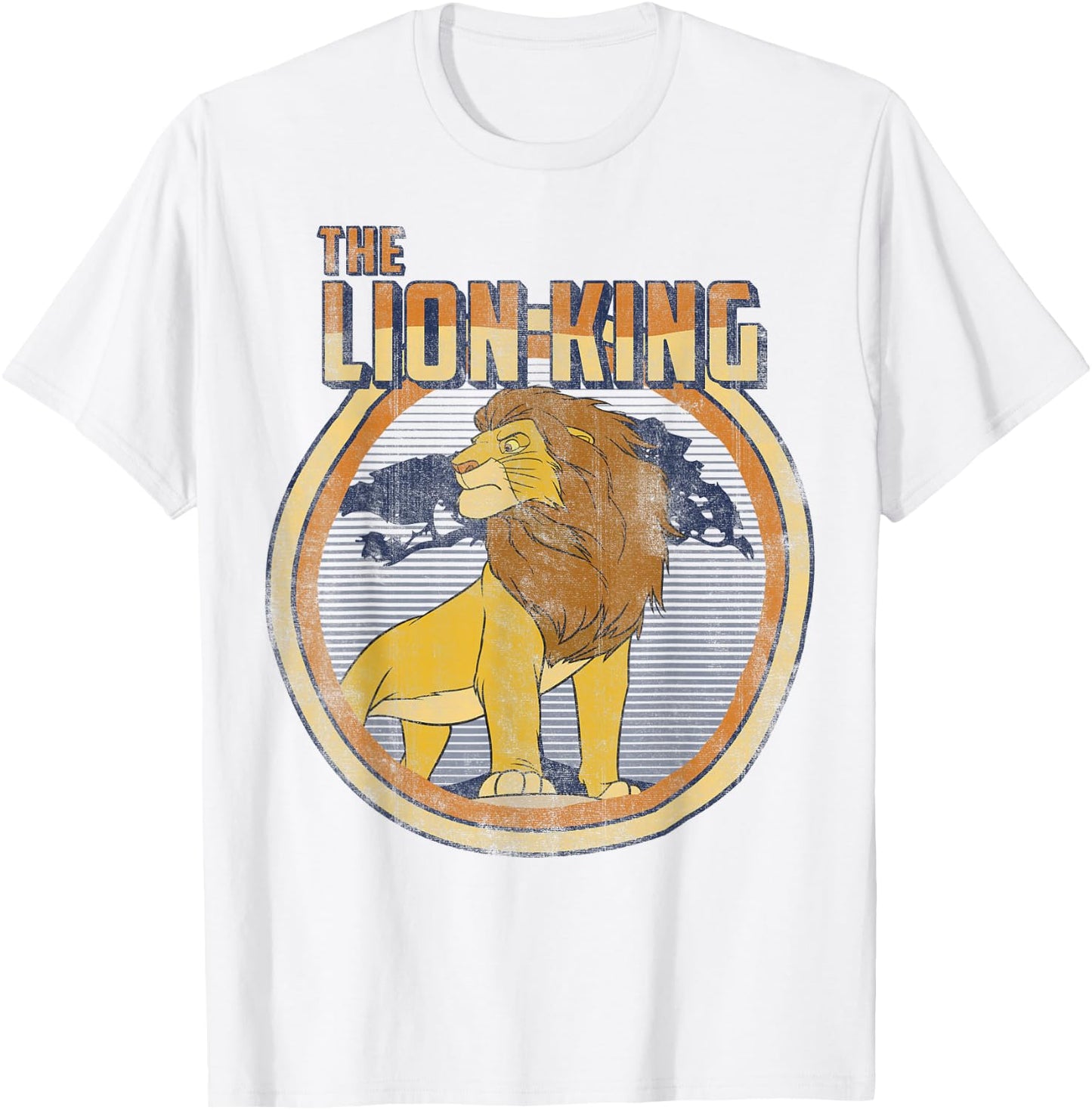 Disney Lion King Classic Simba Graphic T-Shirt - T-Shirt | White