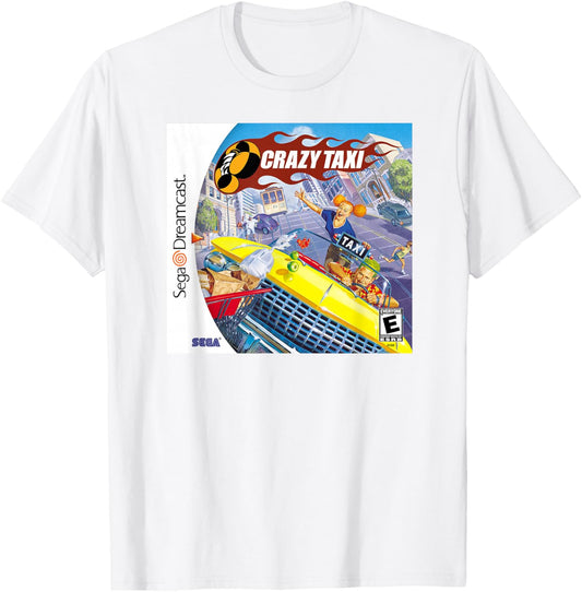 Crazy Taxi Dreamcast Classic T-Shirt - T-Shirt | White