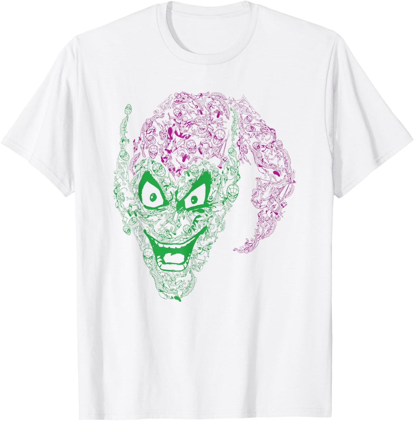 Marvel Spider-Man Green Goblin Norman Osborn T-Shirt - T-Shirt | White