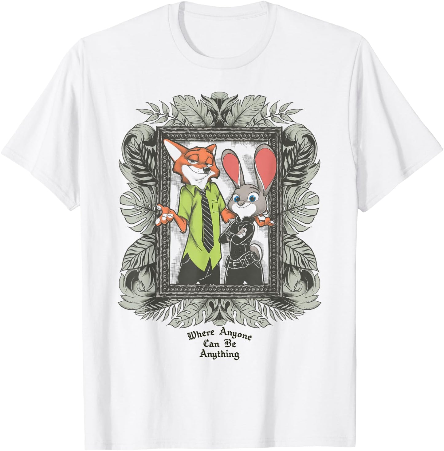 Disney Zootopia Can Be Anything Graphic T-Shirt - T-Shirt | White