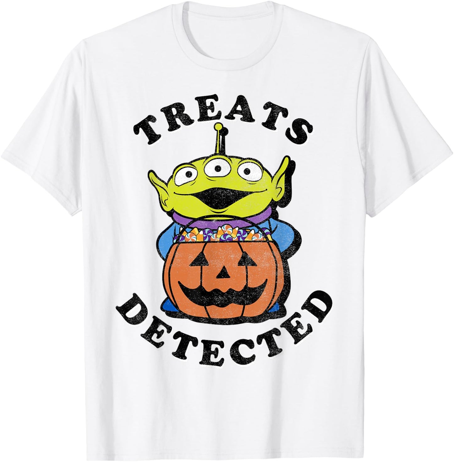 Disney Pixar Toy Story Halloween Treats T-Shirt - T-Shirt | White