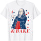 Funny Shake and Bake 4th of July Couple Matching T-Shirt - T-Shirt | White