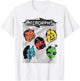 Animorphs Split Face Character Colorful Grid Book Series T-Shirt - T-Shirt | White
