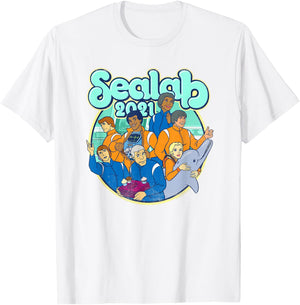 Sealab 2021 Gangs All Here T-Shirt - T-Shirt | White