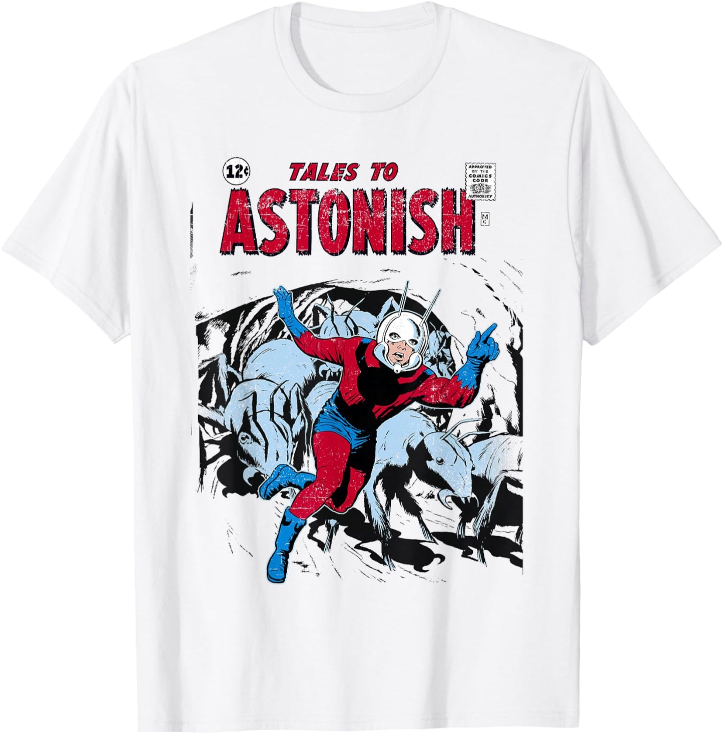 Marvel Ant-Man Classic Retro Comic Cover T-Shirt - T-Shirt | White