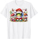 Cottagecore Frog Christmas Mushroom butterfly Men Women Kids T-Shirt - T-Shirt | White