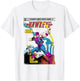 Marvel Hawkeye Classic Retro Comic Book Art Graphic T-Shirt - T-Shirt | White
