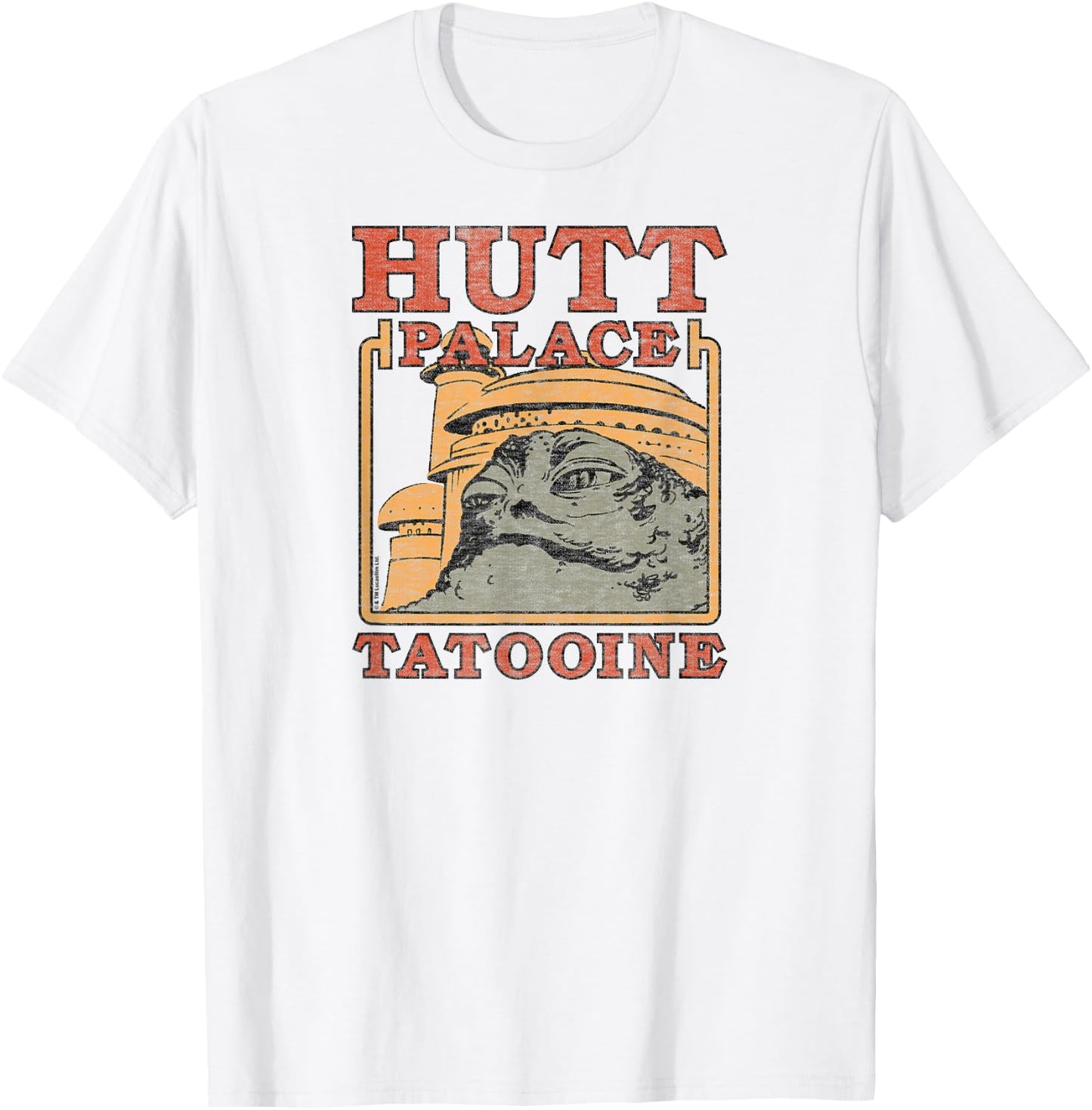 Star Wars - Hutt Palace T-Shirt - T-Shirt | White
