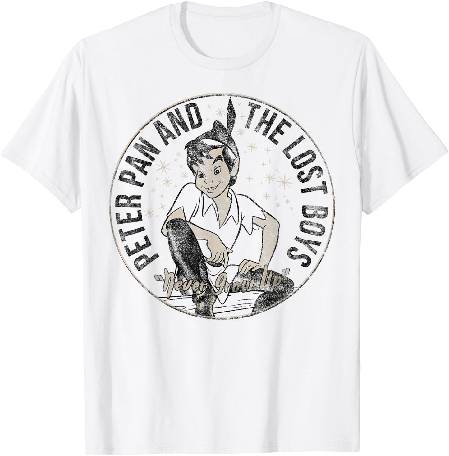 Disney Peter Pan and The Lost Boys Graphic T-Shirt - T-Shirt | White
