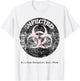 Infected Doomsday Biohazard Science Teacher Halloween Men Women Kids T-Shirt - T-Shirt | White