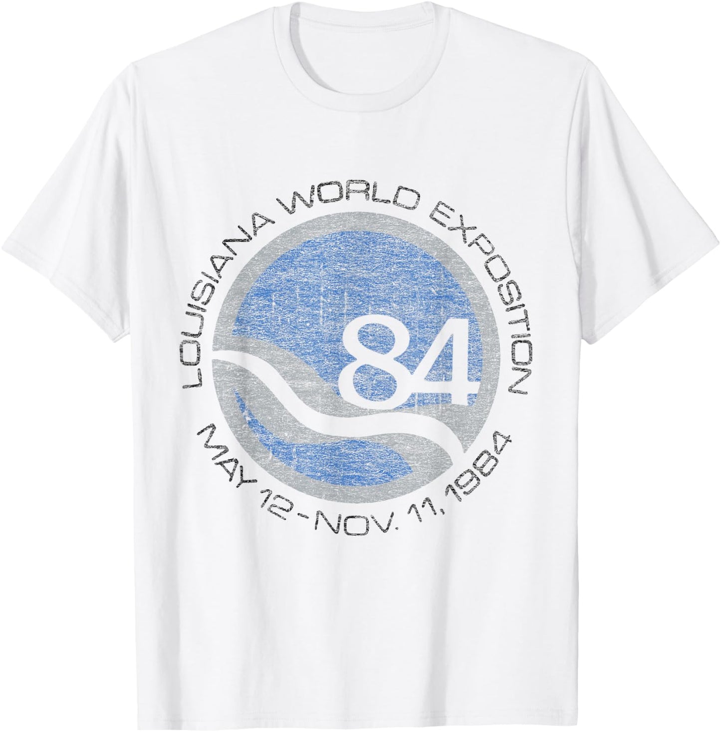 Cool Vintage 1984 World Fair Louisiana T-Shirt - T-Shirt | White