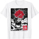 Kung Fu Panda Master Po Action Pose Woodcut Poster T-Shirt - T-Shirt | White
