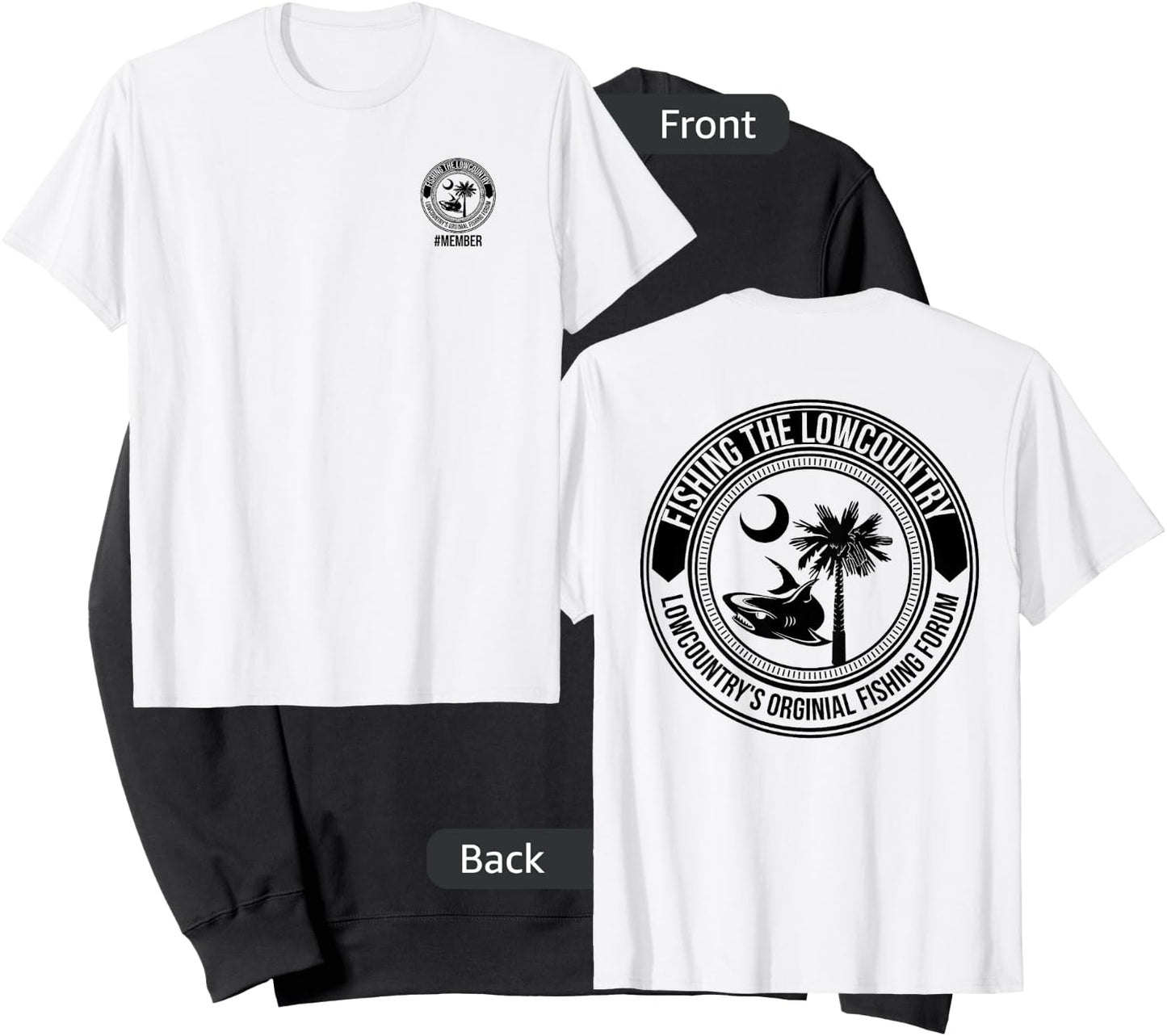 Fishing The Lowcountry Forum Beaufort Charleston Sweatshirt - Sweatshirt | Black