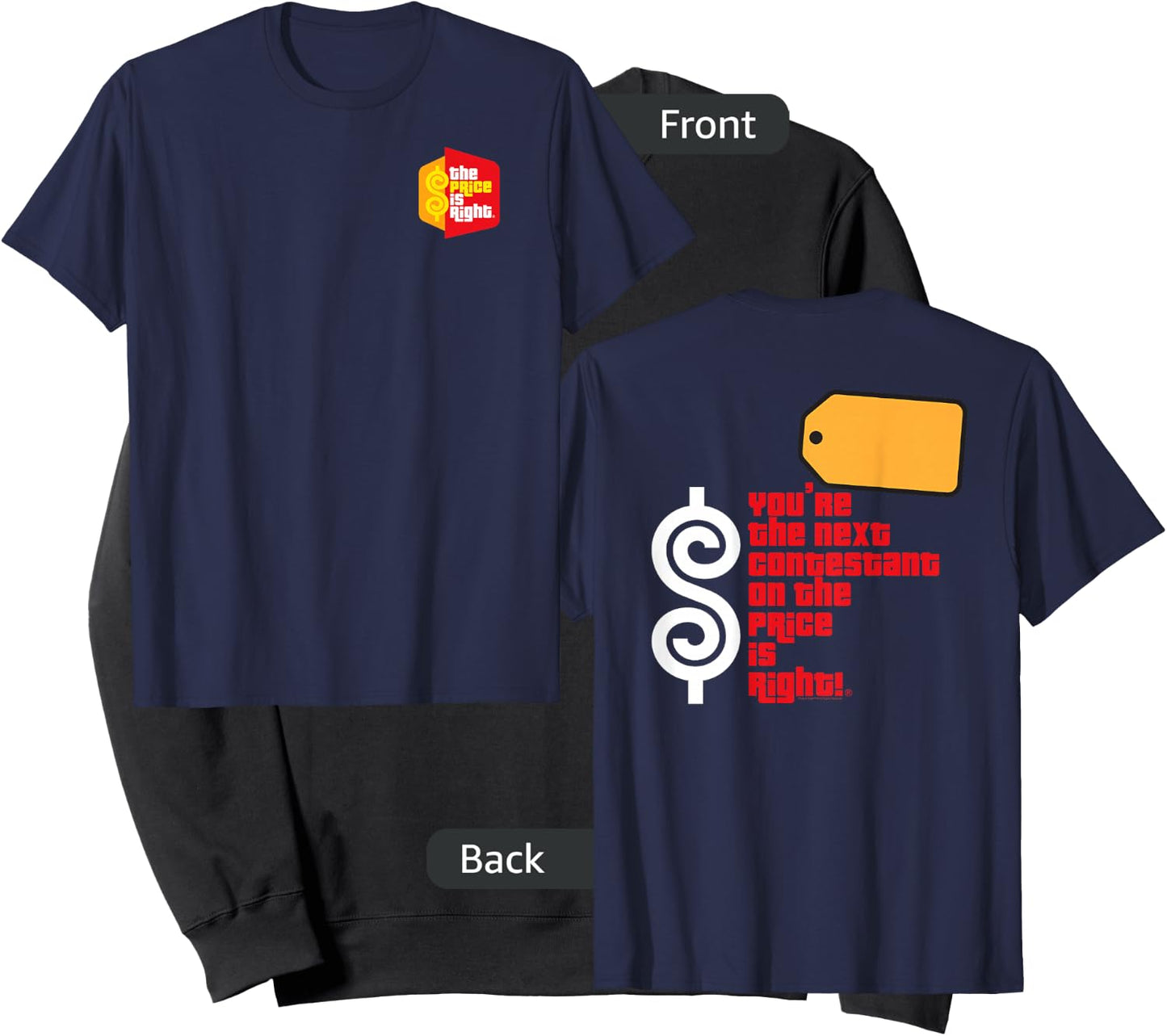 Price is Right : You're the Next Contestant - -Adults, Blue, Small Sweatshirt - Sweatshirt | Black