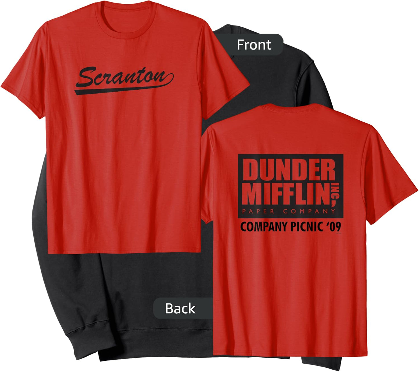 The Office Scranton Branch Picnic As Seen On Sweatshirt - Sweatshirt | Black