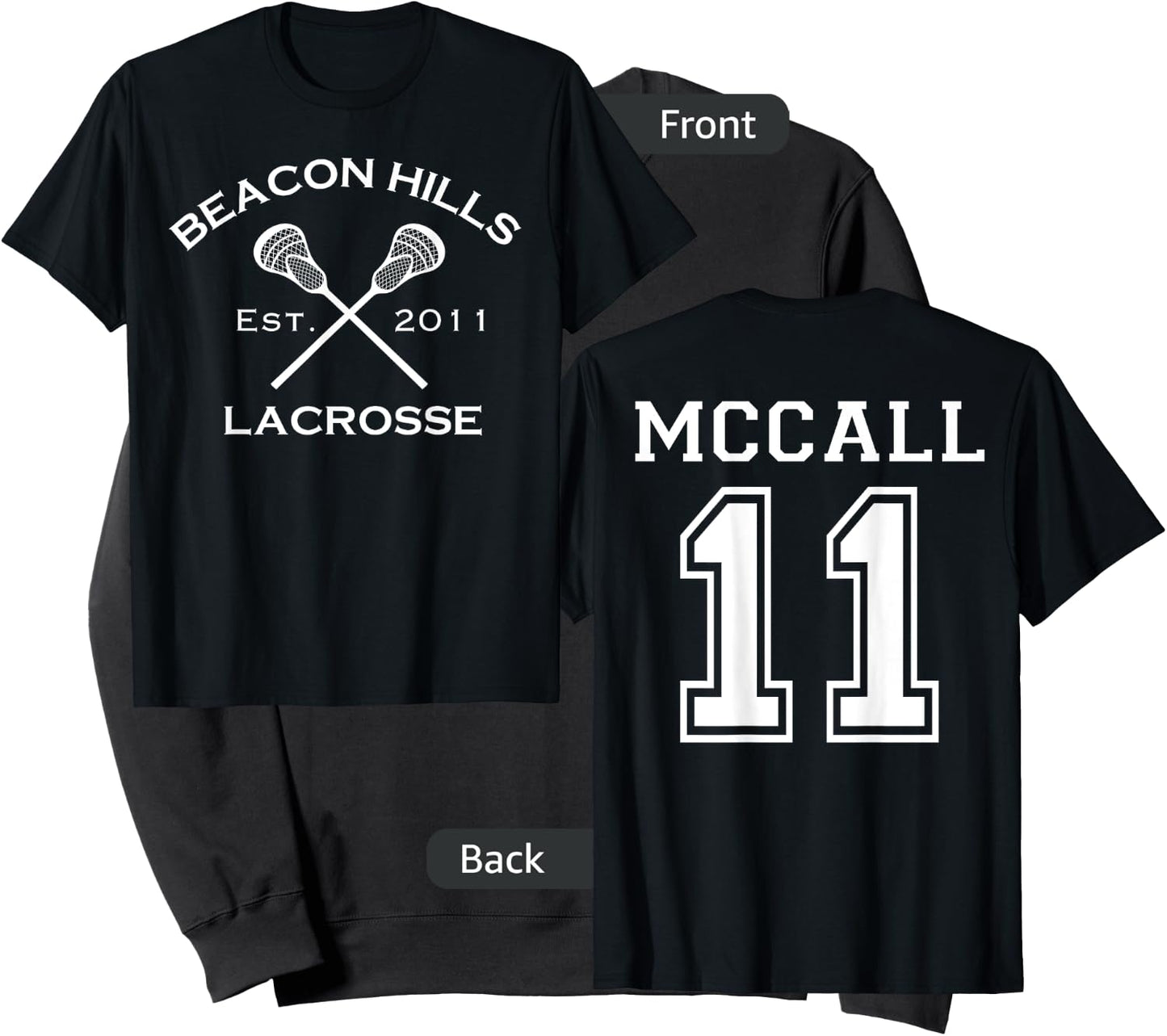 McCall 11 Lacrosse Sweatshirt - Sweatshirt | Black