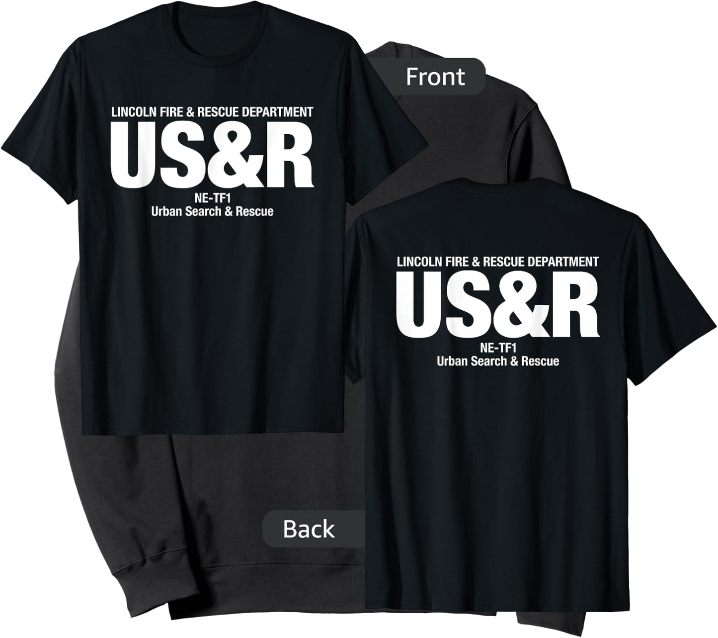 Urban Search & Rescue Nebraska Task Force 1 NE-TF1 Uniform Sweatshirt - Sweatshirt | Black