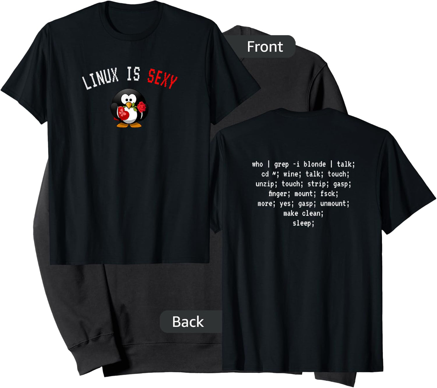Linux is Sexy Sweatshirt - Sweatshirt | Black