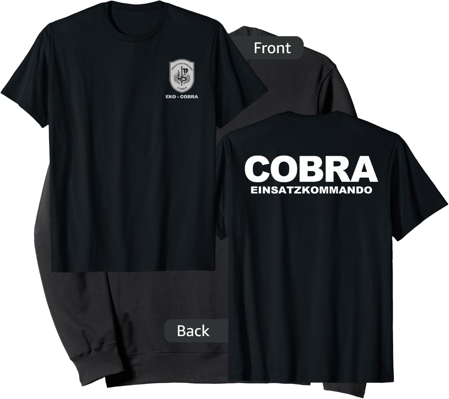 EKO Cobra Austrian Police Special Forces Sweatshirt - Sweatshirt | Black