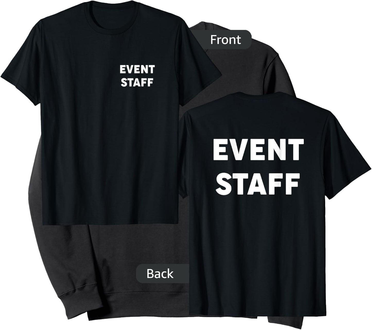 Event Staff Sweatshirt - Sweatshirt | Black