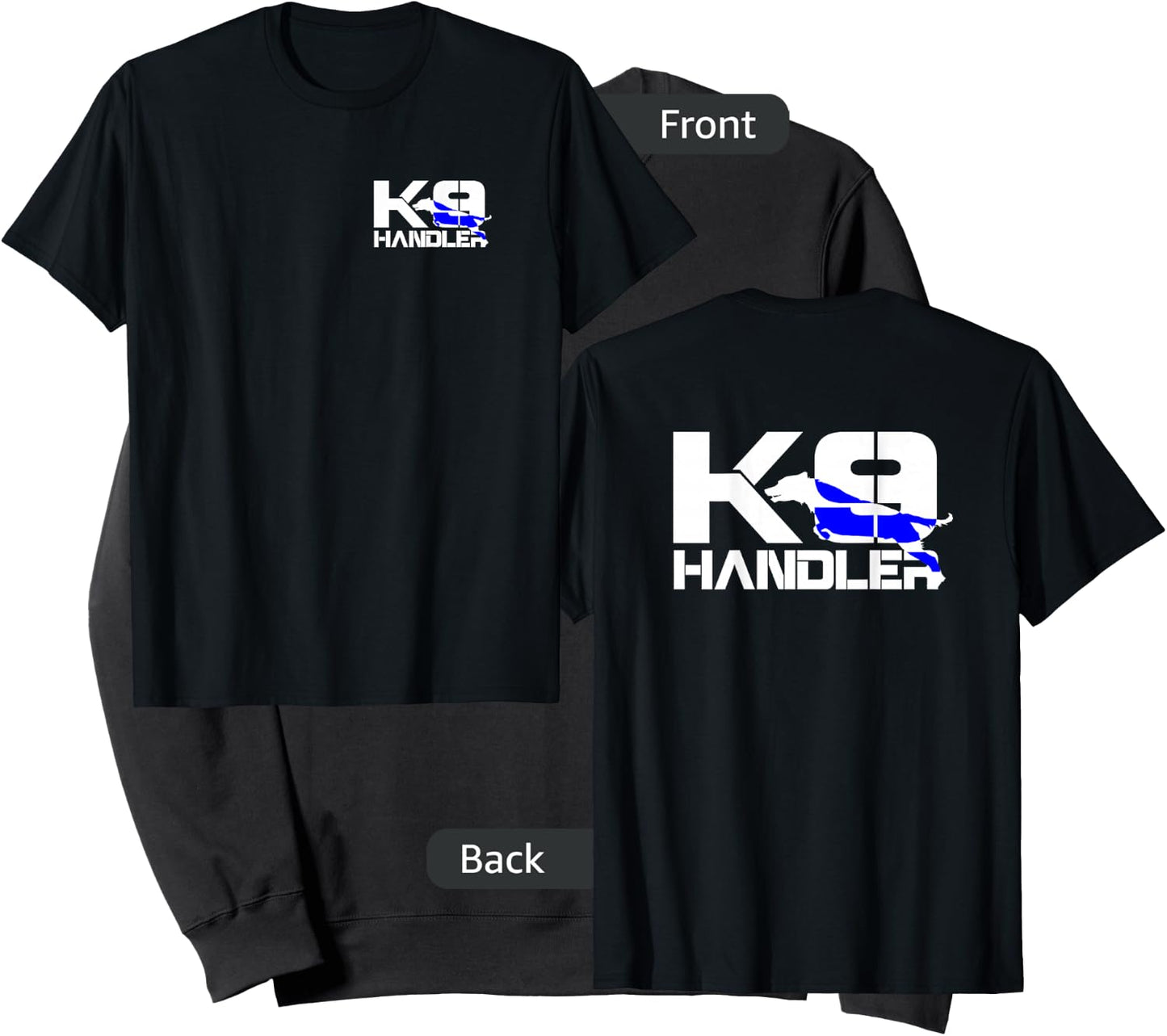 K-9 Handler Police LEO Off Duty Cops Law Enforcement Sweatshirt - Sweatshirt | Black