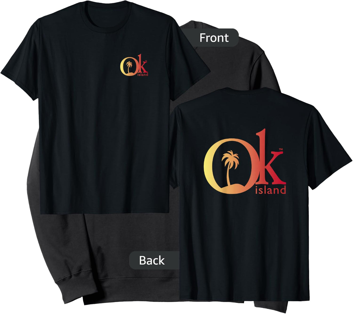 Okaloosa Island Destin Gulf Coast Florida Retro Beach Surfer Men Women Kids Sweatshirt - Sweatshirt | Black