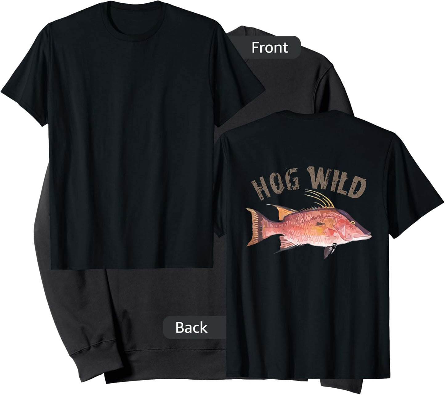 Hog Wild Hogfish Sweatshirt - Sweatshirt | Black