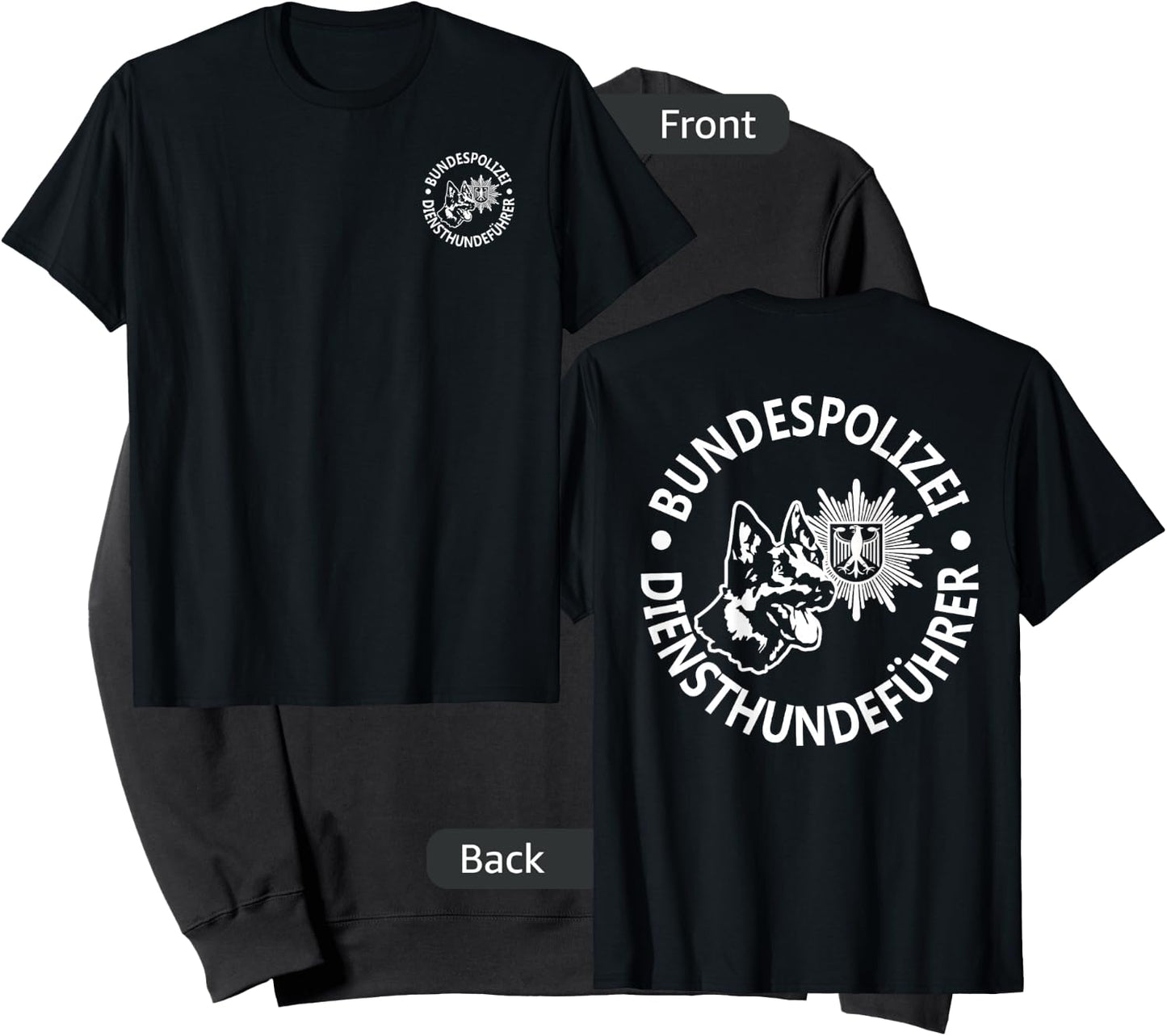 Germany K9 Police Bundespolizei Sweatshirt - Sweatshirt | Black