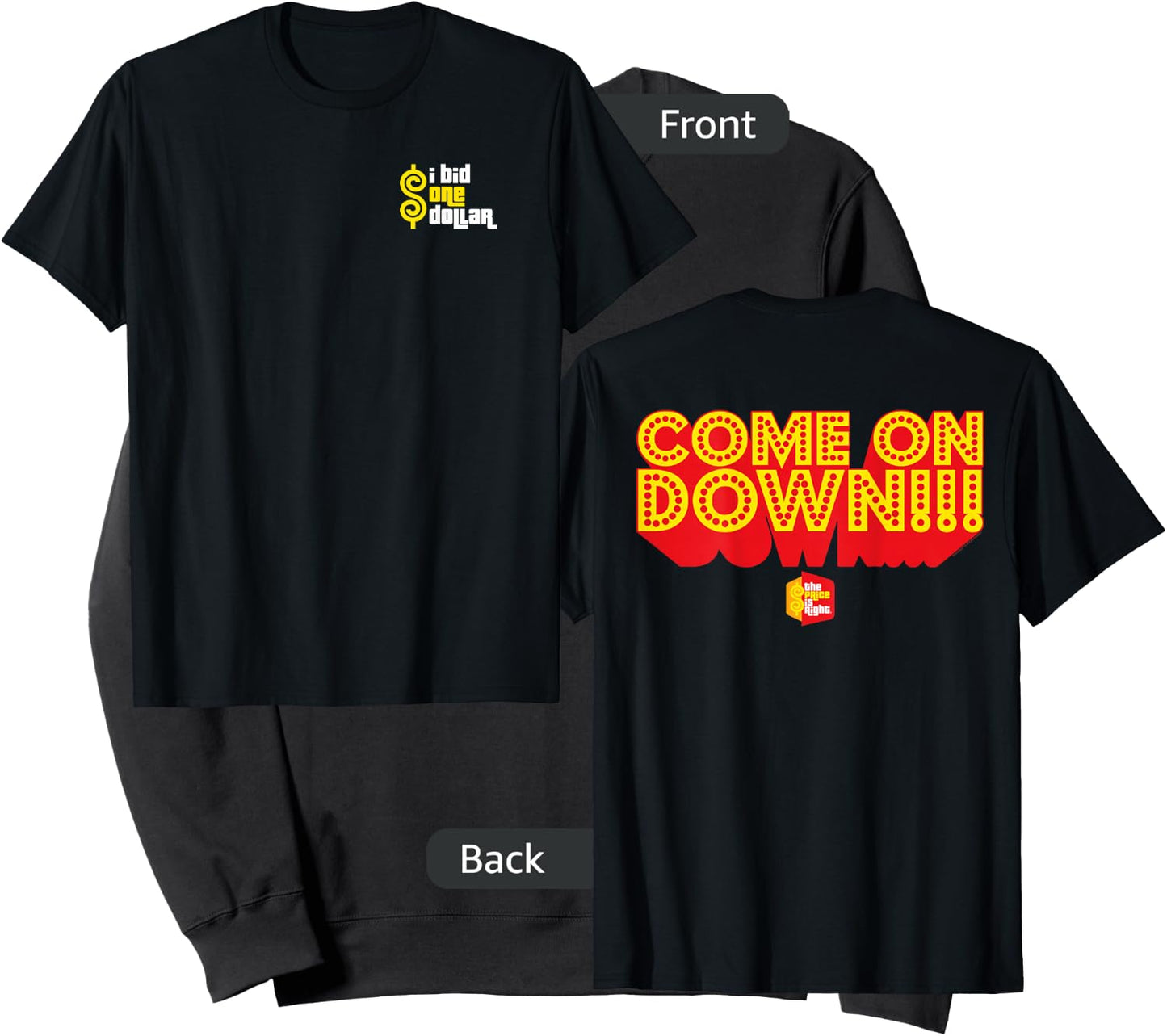 Price is Right: Come On Down Sweatshirt - Sweatshirt | Black