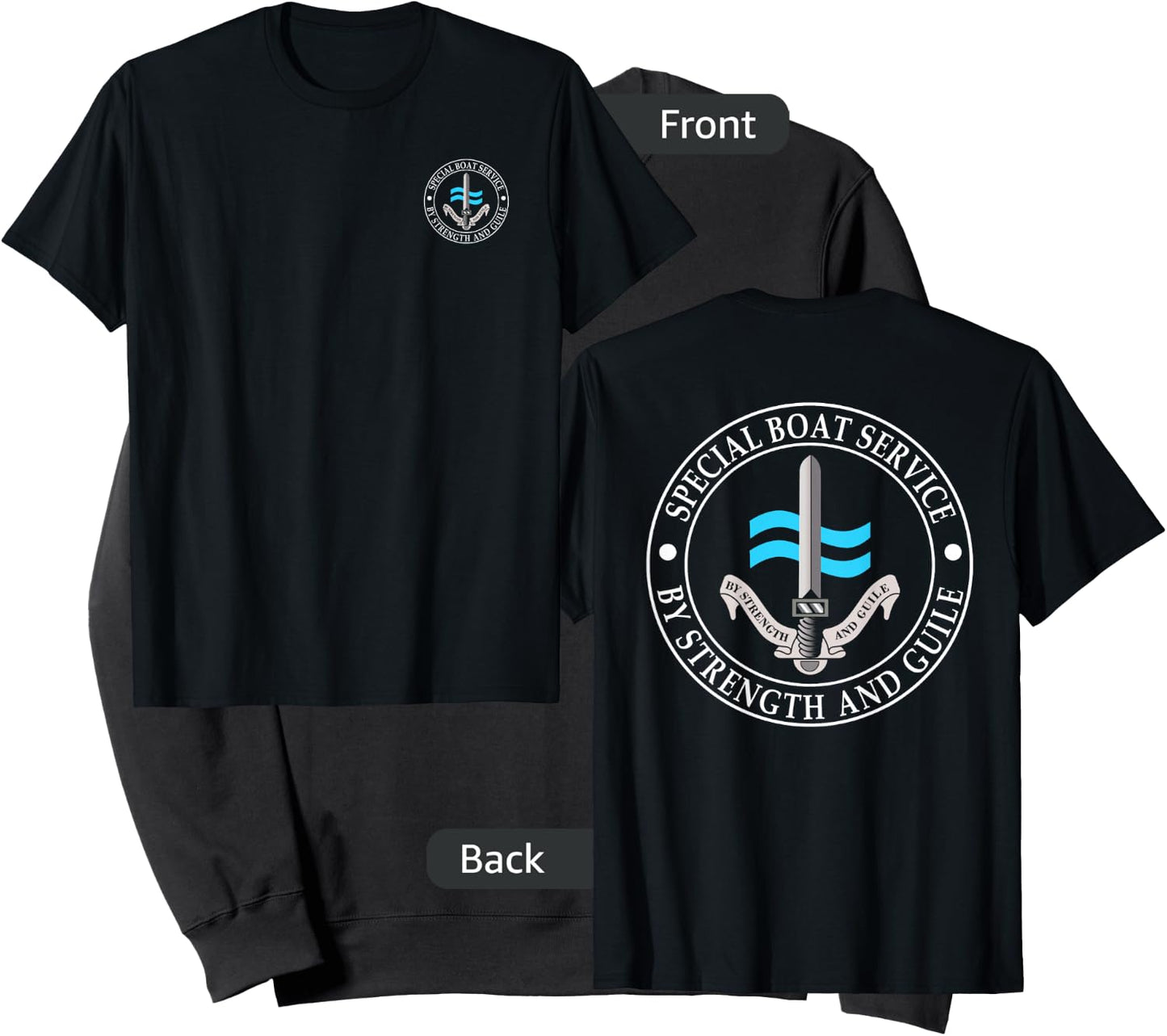UK Special Boat Service SBS Sweatshirt - Sweatshirt | Black