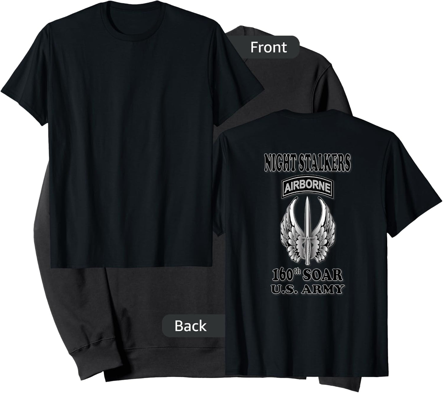 160th SOAR Night Stalkers Sweatshirt - Sweatshirt | Black